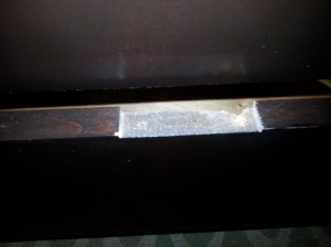 missing drawer pull