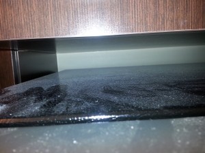 dust on top of the fridge