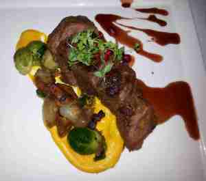 short ribs at California Grill. Don't order this:  Looks good but was dry and flavorless