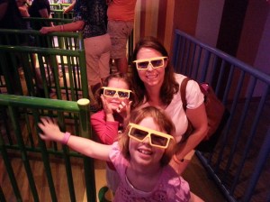 The Toy Story Mania ride lived up to the hype, even for people who never saw the movie and don't like to shoot things