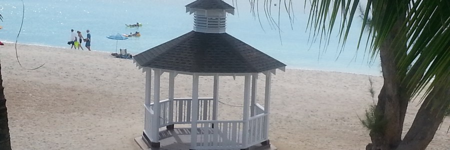 View from the balcony of room 301, Westin Grand Cayman