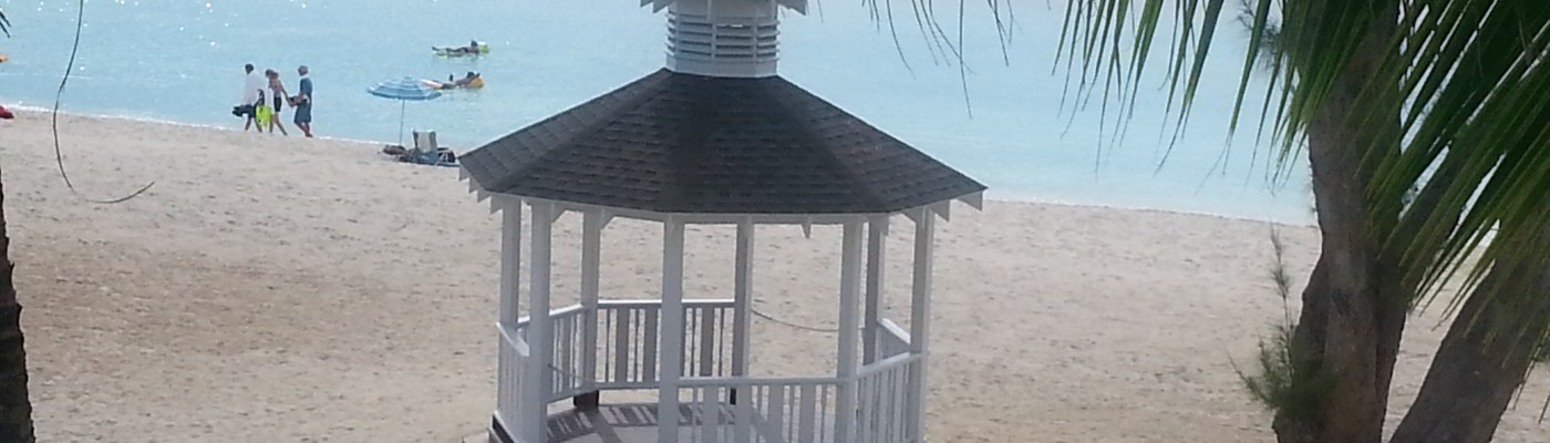 View from the balcony of room 301, Westin Grand Cayman