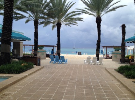 Westin Grand Cayman is right on Seven Mile Beach