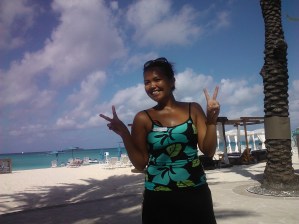 I'd be happy too if I had such a great job