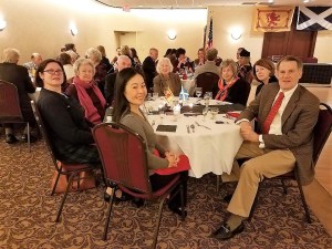 From front center: Anne Ma, Carolyn Hahn-Re, Charlene Roberson, Bill Wolfe, Gabrielle Whitehead, Swan Grant, Libby Grant, Mark Pruner