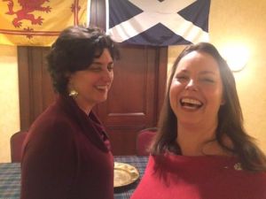 Stasha and Kia having a laugh