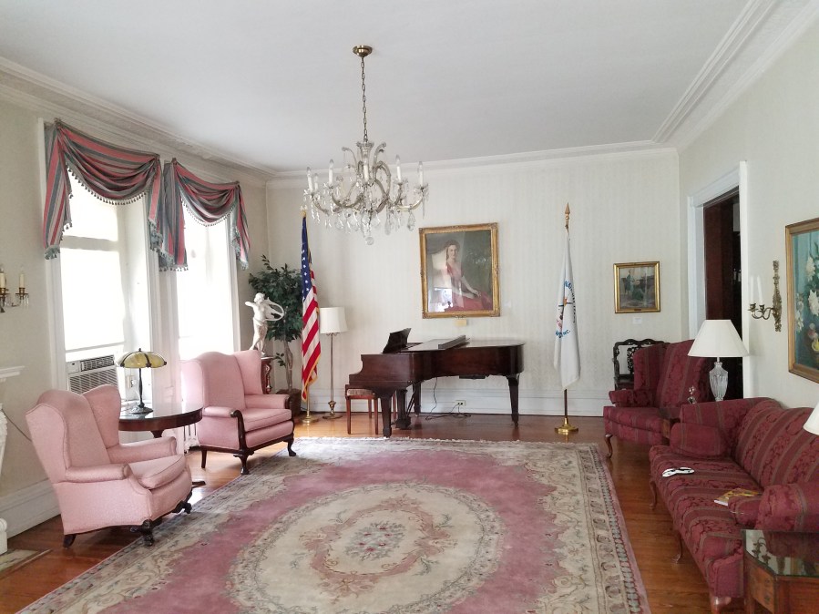The parlor of the National Pen Arts Building in Dupont Circle, Washington, DC