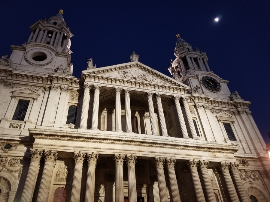 St. Paul's after Evensong. Photo by Anastasia Mills Healy.