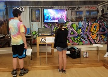 Kids are learning about the origins of hip hop at the Museum of the Musical Instrument in Phoenix, AZ