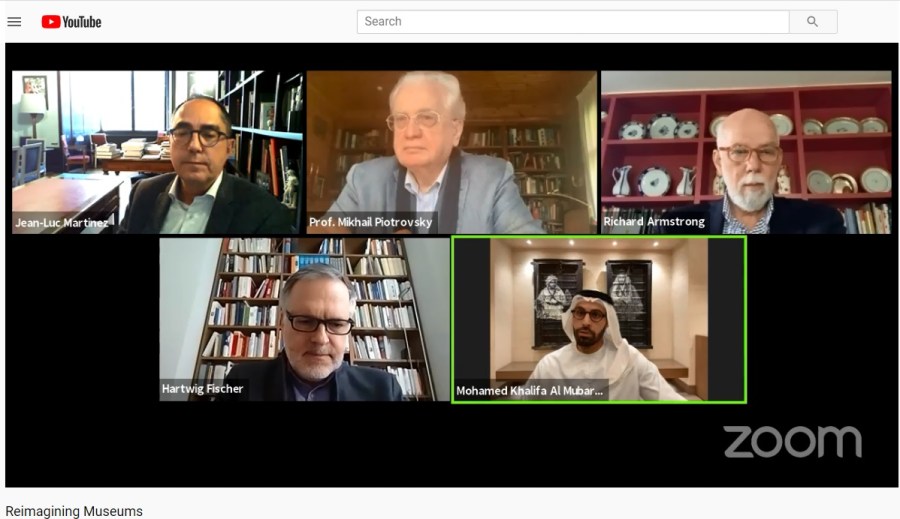 Museum directors discussing their roles in the pandemic